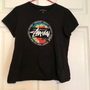 Black Stussy T-Shirt